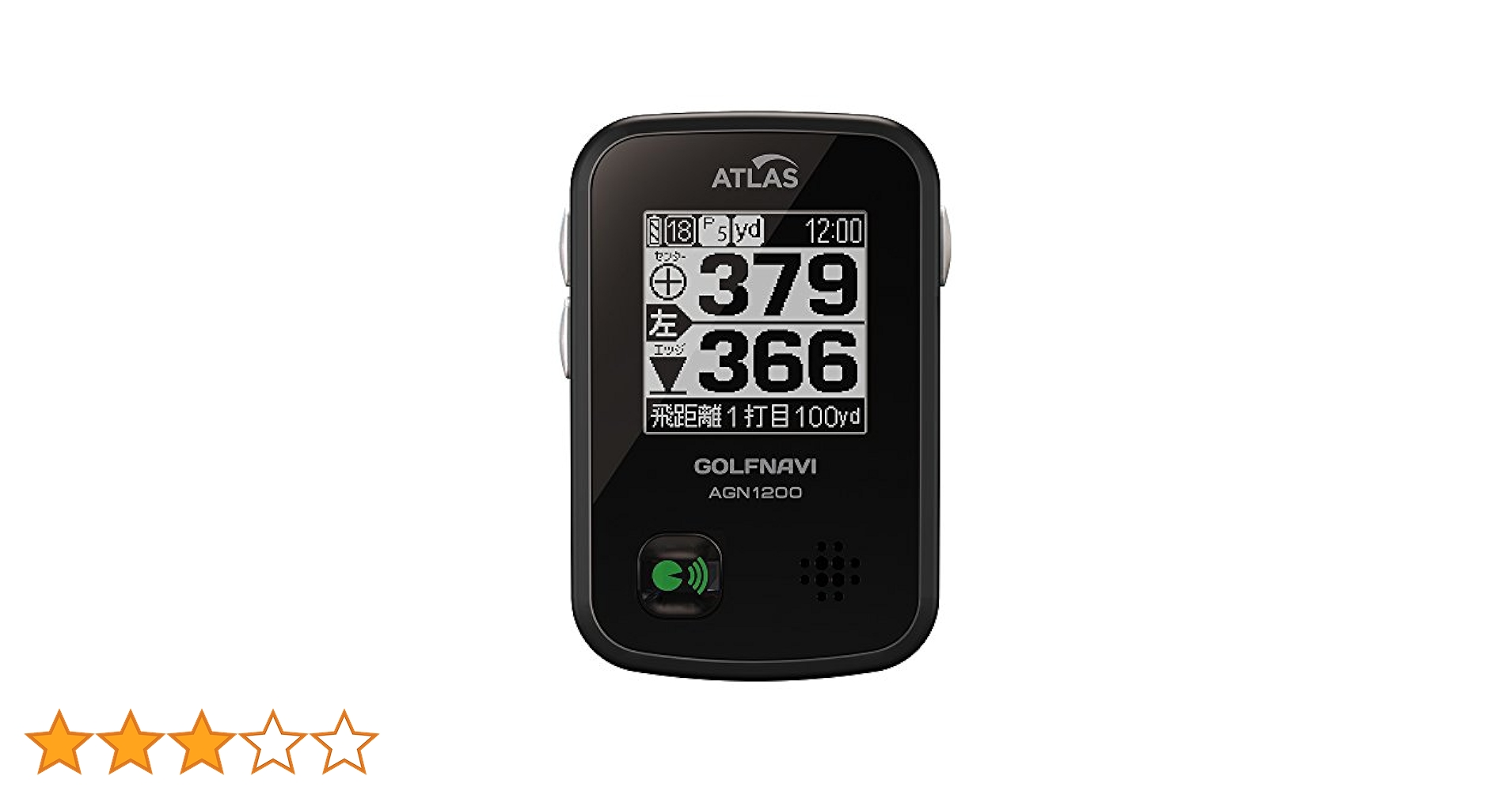 ユピテル ATLAS GOLFNAVI AGN-A100 Amazon.co.jp: ユピテル(YUPITERU) ATLASゴルフナビ AGN-A100
